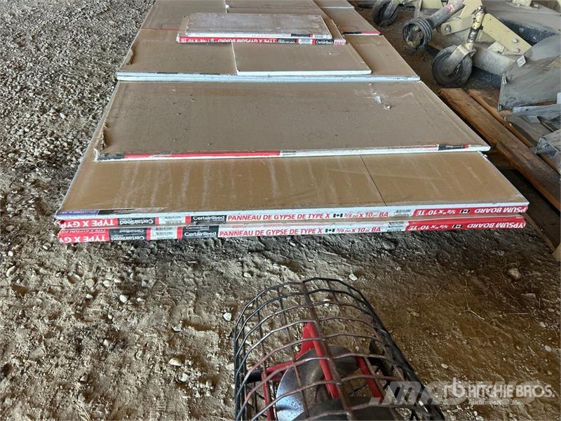 Quantity of (5) Gypsum Board Andre komponenter