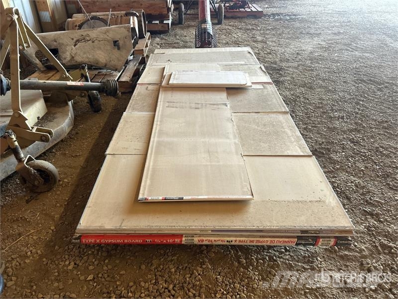 Quantity of (5) Gypsum Board Andre komponenter