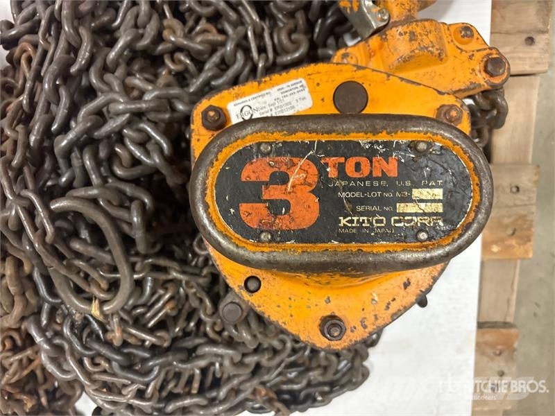Quantity of (5) Miscellaneous Chain Hoists مكونات أخرى