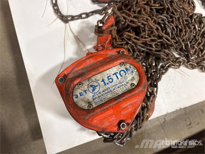 Quantity of (5) Miscellaneous Chain Hoists مكونات أخرى