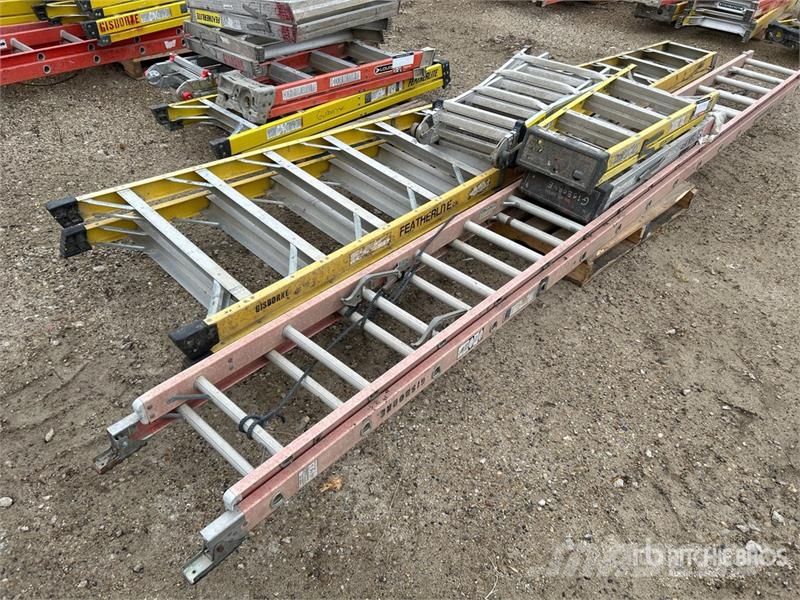 Quantity of (5) Miscellaneous Ladder Kopėčios ir platformos