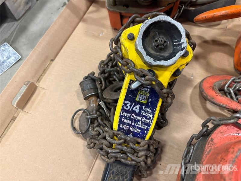 Quantity of (5) Miscellaneous Chain Hoists مكونات أخرى