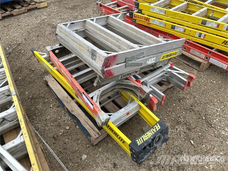 Quantity of (5) Miscellaneous Ladder Kopėčios ir platformos