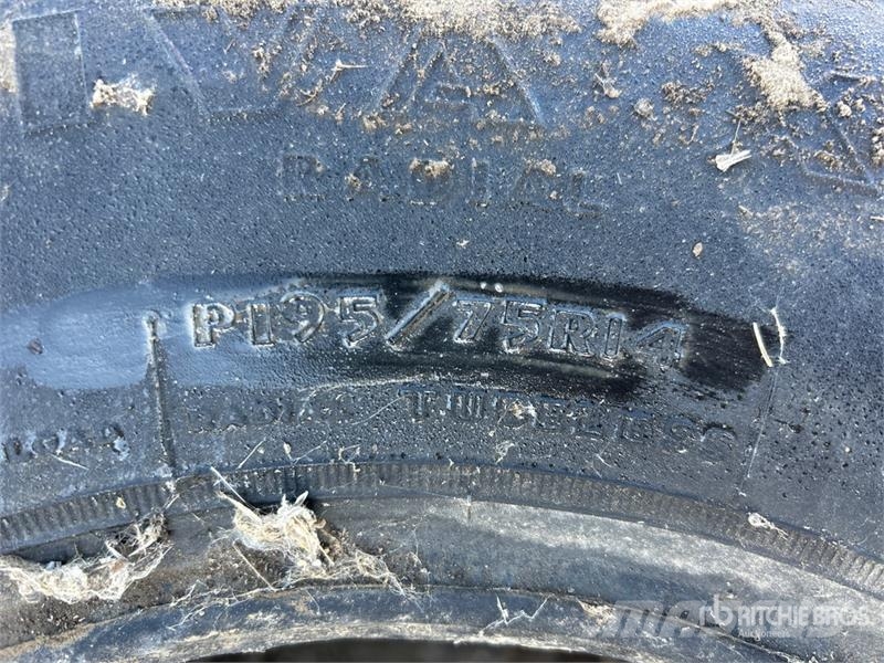 Quantity of (5) Mixed Tires Шины и колёса