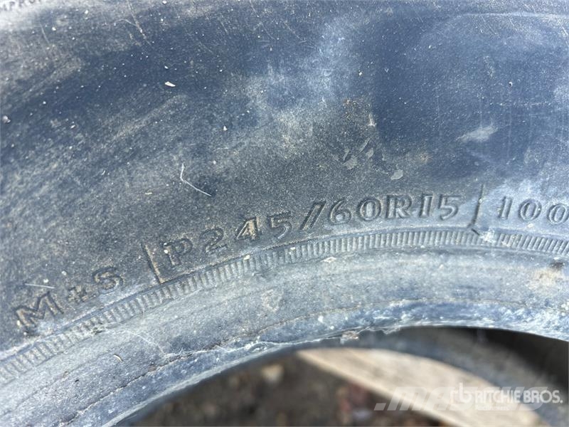 Quantity of (5) Mixed Tires Шины и колёса