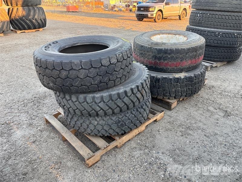 Quantity of (5) Mixed Tires Шины и колёса