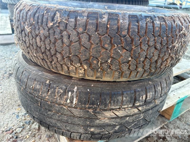 Quantity of (5) Mixed Tires Шины и колёса