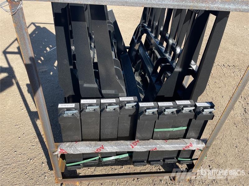  Quantity of (5)  Mower King SA-100 48 in Skid Stee Fourche
