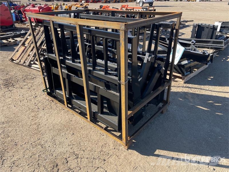 Quantity of (5)  Mower King SA-100 48 in Skid Stee Fourche
