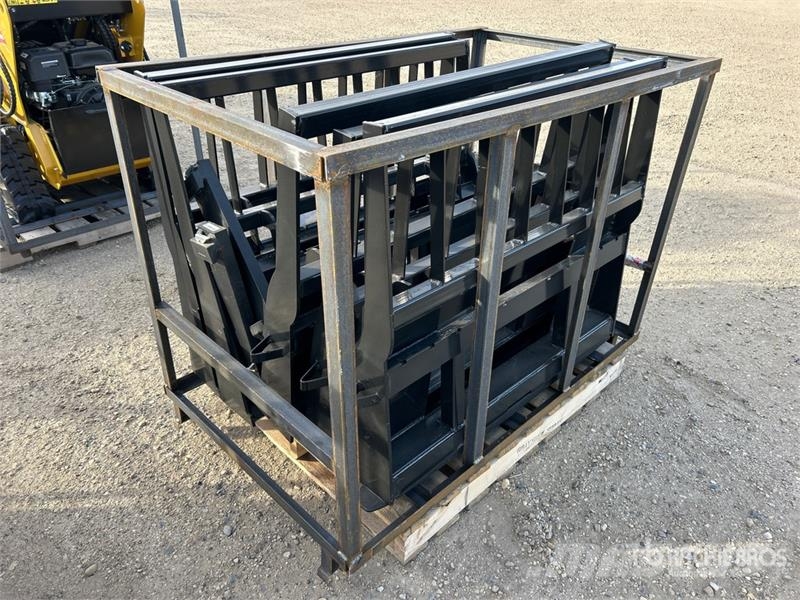Quantity of (5) Mower King SA-100 48 in Skid Stee Tõstekahvlid