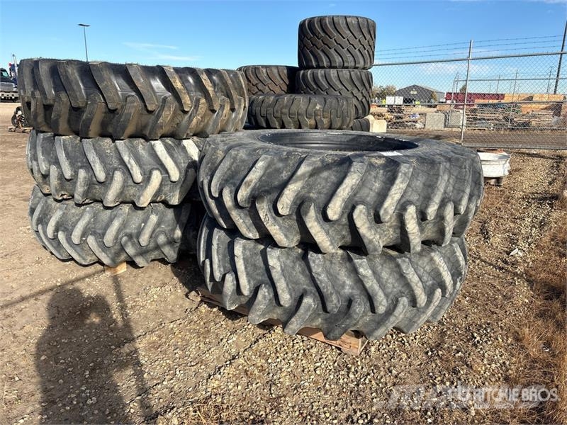 Quantity of (5) Primex 460/85-38 4 tires have whee Gume, kotači i naplatci