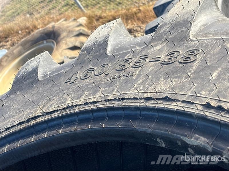 Quantity of (5) Primex 460/85-38 4 tires have whee Gume, kotači i naplatci