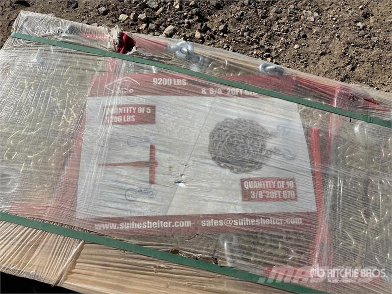 Quantity of (5) Suihe BC-9200 9200 lb Ratchet Bin Other components