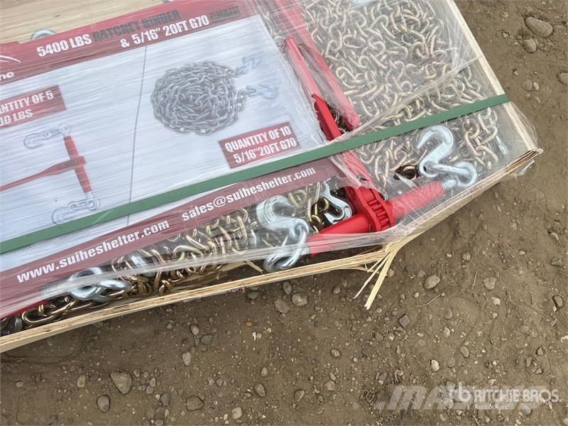 Quantity of (5) Suihe BC-5400 5400 lb Ratchet Bin Outros componentes