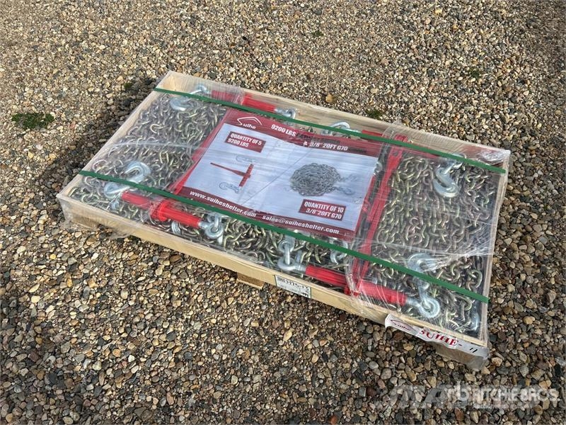 Quantity of (5) Suihe BC-9200 9200 lb Ratchet Bin Outros componentes
