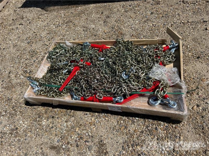 Quantity of (5) Suihe BC-5400 5400 lb Ratchet Bin Andre komponenter