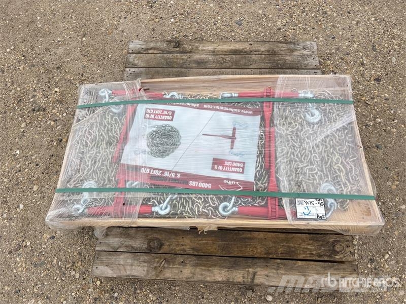 Quantity of (5) Suihe BC-5400 5400 lb Ratchet Bin Drugi deli