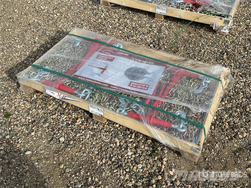  Quantity of (5)  Suihe BC-5400 5400 lb Ratchet Bin Otros componentes