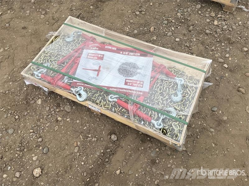  Quantity of (5)  Suihe BC-9200 9200 lb Ratchet Bin Outros componentes