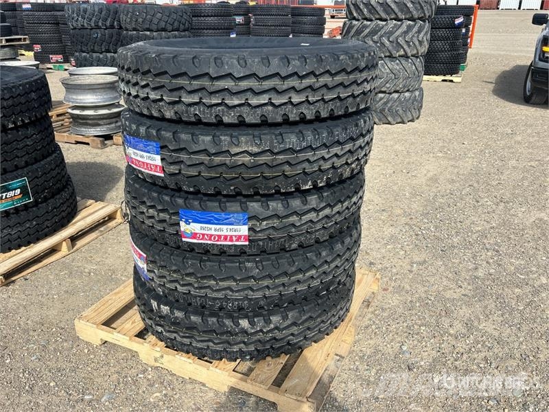 Quantity of (5) Taitong 11R24.5 Tires (Unused) Gumiabroncsok, kerekek és felnik