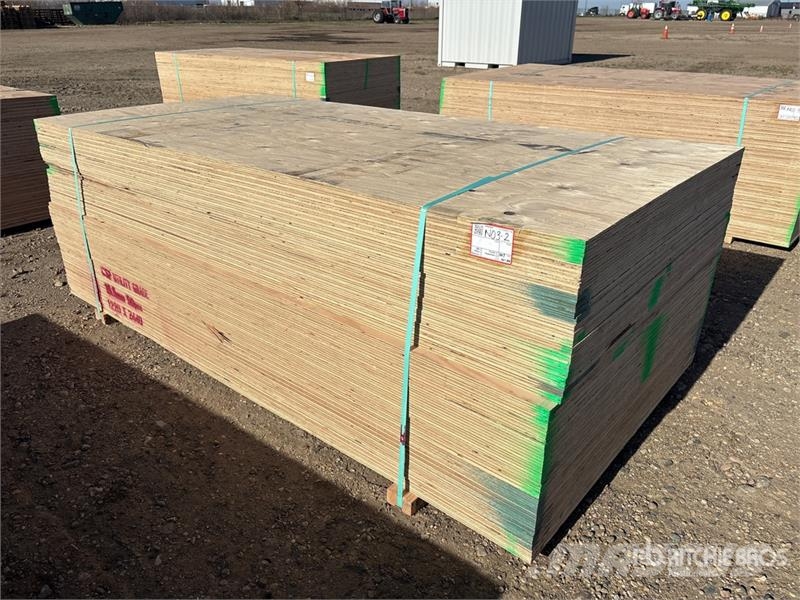Quantity of (50) 4 ft x 8 ft (15.5 mm Thick) 5/8 i Ostale komponente za građevinarstvo