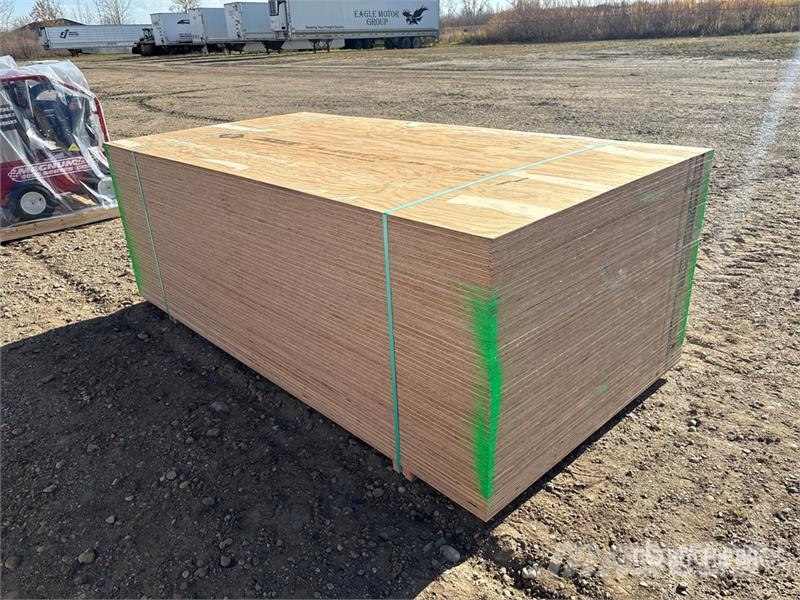  Quantity of (50) 4 ft x 8 ft (15.5 mm Thick) 5/8 i Ostale komponente za građevinarstvo