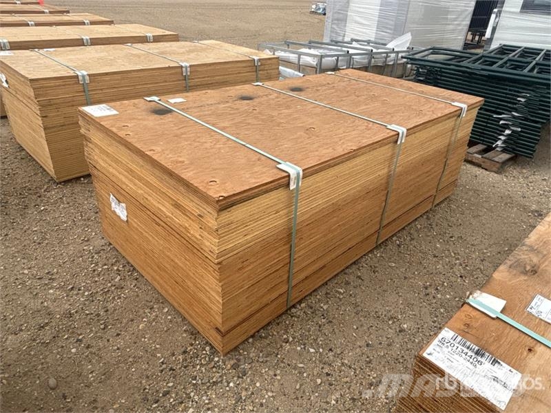  Quantity of (50) 5/8" 4x8 CSP/DFP No Stamp Plywood Drugi deli