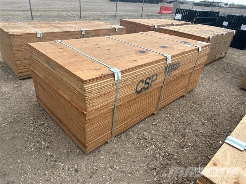  Quantity of (50) 5/8" 4x8 CSP/DFP No Stamp Plywood Drugi deli