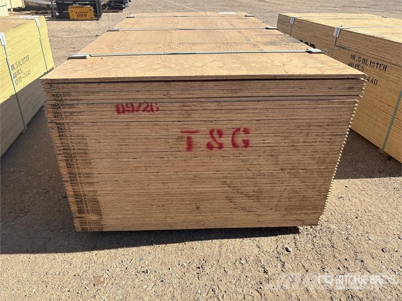  Quantity of (50) 5/8" 4x8 Douglas Fir Tongue & Gro Andre komponenter