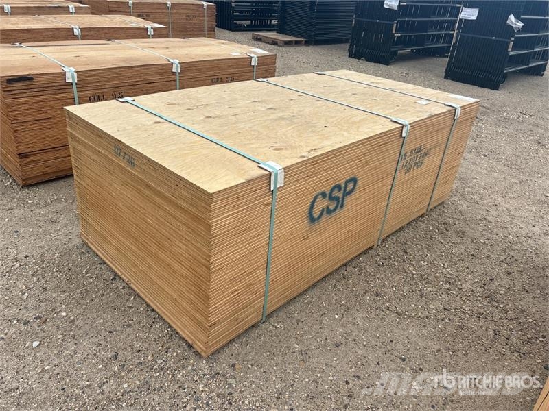 Quantity of (50) 5/8" 4x8 CSP/DFP No Stamp Plywood Drugi deli