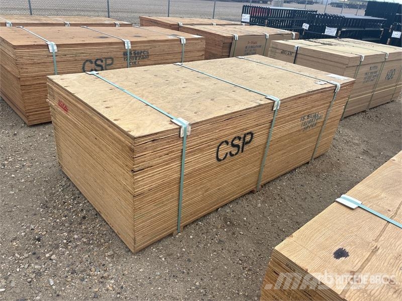Quantity of (50) 5/8" 4x8 CSP/DFP No Stamp Plywood Other components