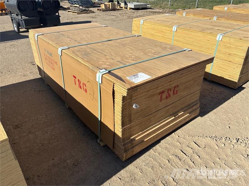  Quantity of (50) 5/8" 4x8 Douglas Fir Tongue & Gro Andre komponenter