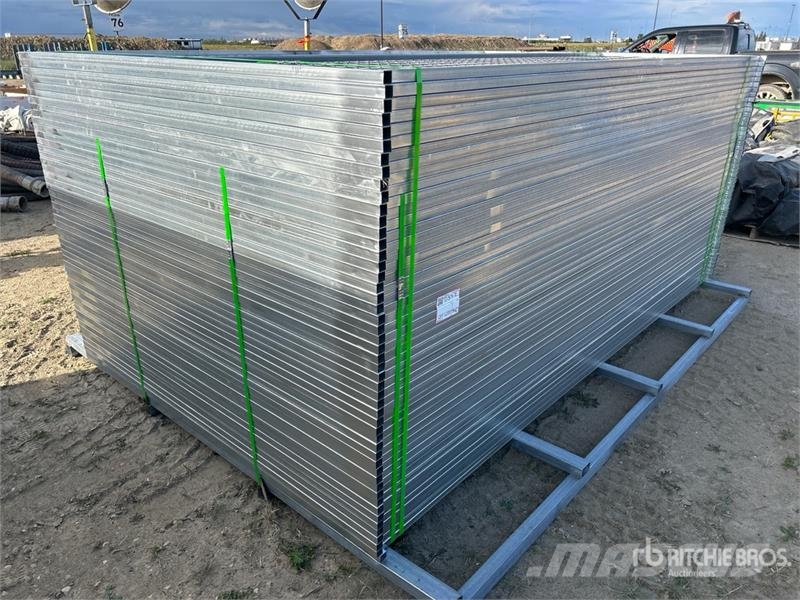 Quantity of (50) Galvanized Temporary Site (Unused Drugi deli