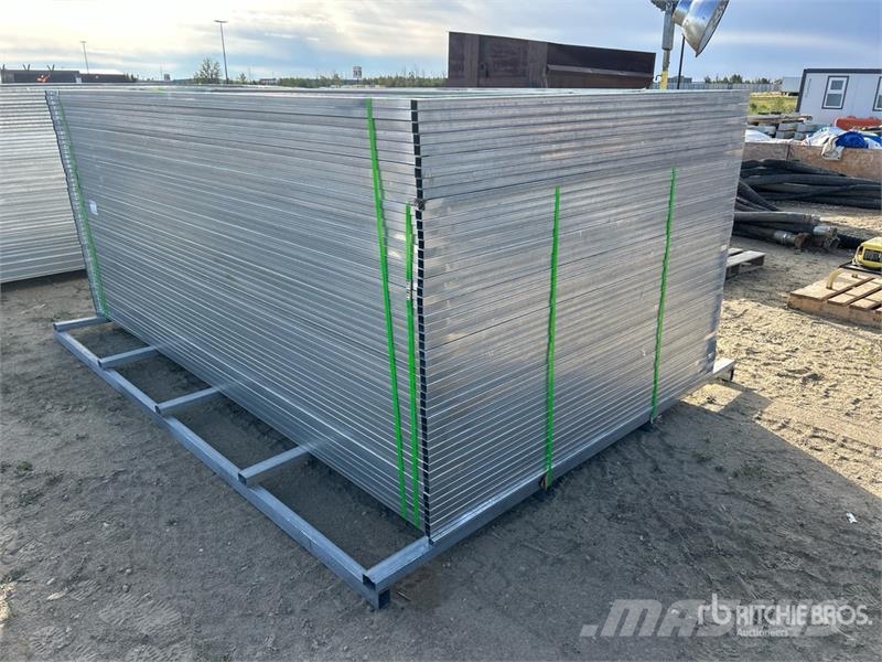 Quantity of (50) Galvanized Temporary Site (Unused Drugi deli