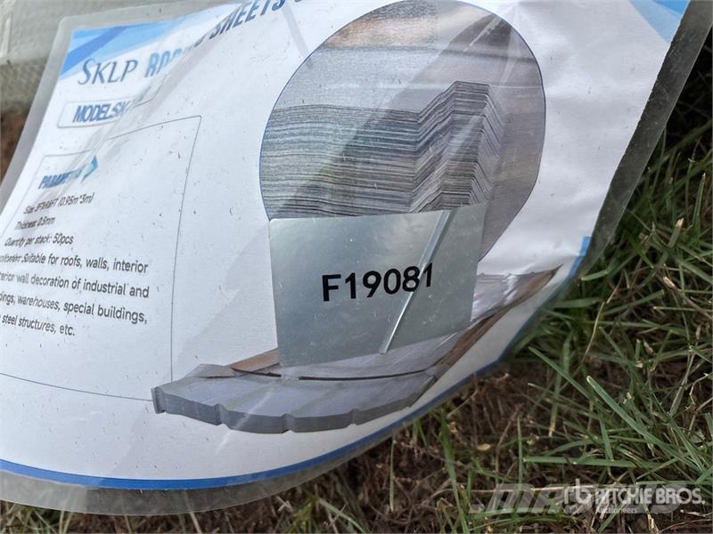 Quantity of (50) SKLP SK-XH50 Galvalume Steel She Takels, lieren en materiaalliften