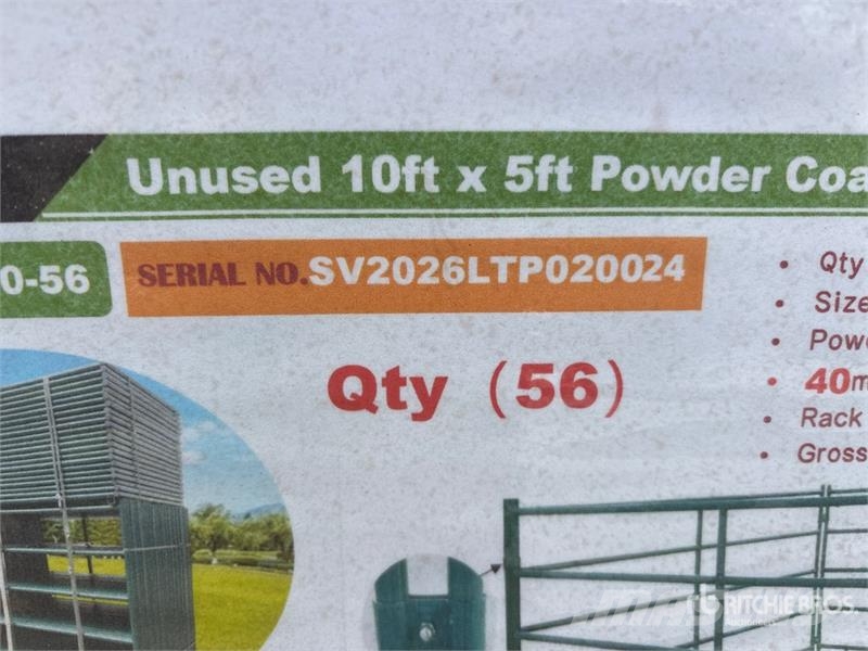Quantity of (56) STARVOX SV0510-56 10 ft x 5 ft P Overige veehouderijmachines