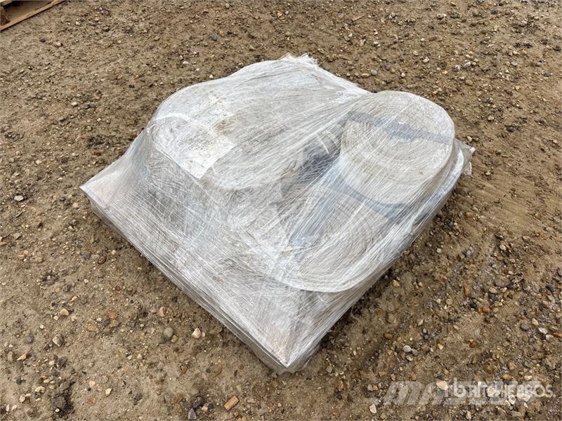  Quantity of (6) 2-1/2 in x 50 ft Cotton Jacket Hos مكونات أخرى
