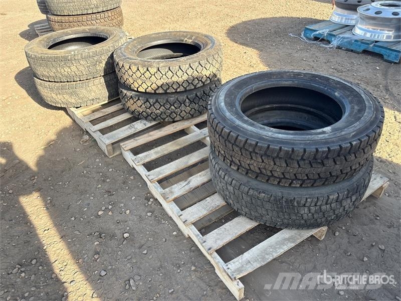  Quantity of (6) 225/70R19.5 Tires (Unused) Gume, kotači i naplatci
