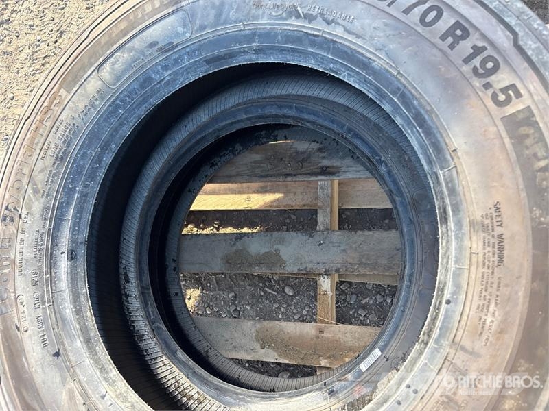 Quantity of (6) 225/70R19.5 Tires (Unused) Gume, kolesa in platišča