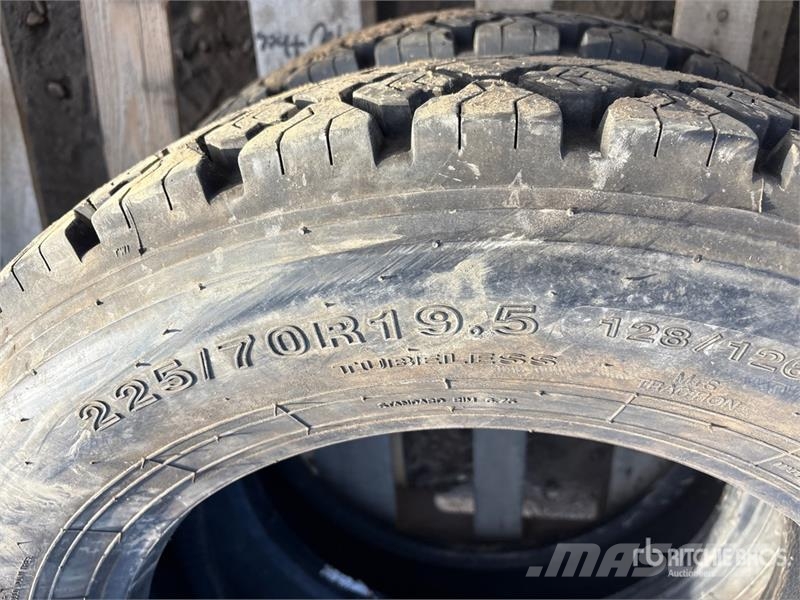  Quantity of (6) 225/70R19.5 Tires (Unused) Gume, kotači i naplatci