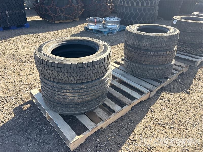 Quantity of (6) 225/70R19.5 Tires (Unused) Gume, kolesa in platišča