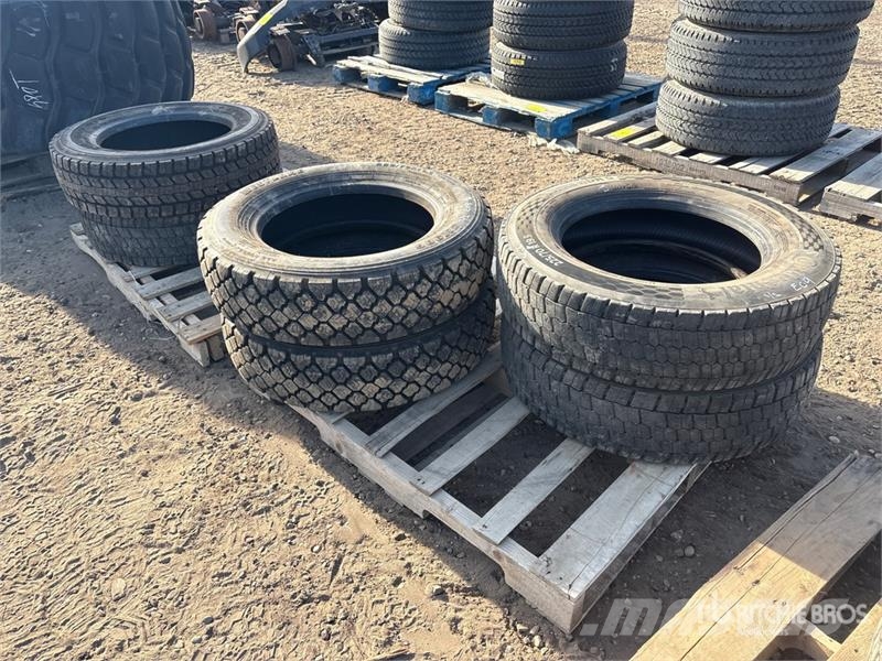  Quantity of (6) 225/70R19.5 Tires (Unused) Gume, kotači i naplatci