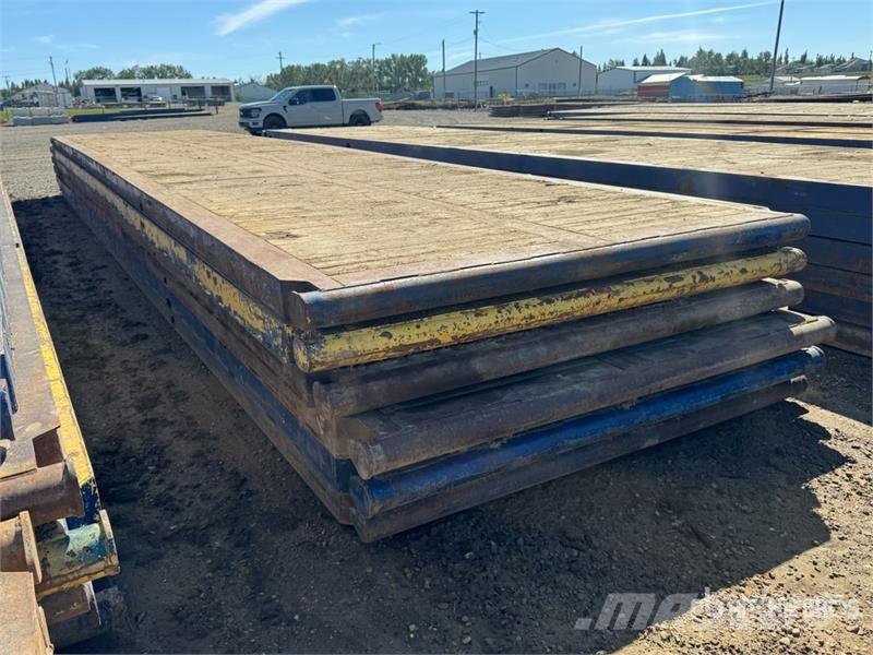 Quantity of (6) 8 ft x 40 ft Rig Mats Bohrgeräte Zubehör und Ersatzteile