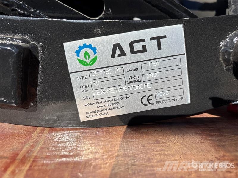 Quantity of (6) AGT 12EX-SET6 Mini Excavator Atta Other components