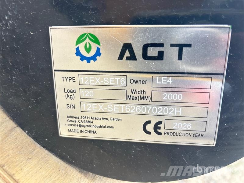 Quantity of (6) AGT 12EX-SET6 Mini Excavator Atta Drugi deli