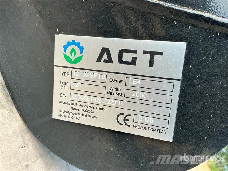 Quantity of (6) AGT 12EX-SET6 Mini Excavator Atta Drugi deli
