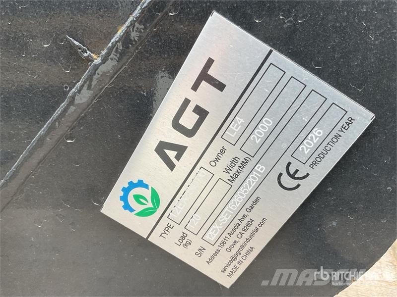 Quantity of (6) AGT 12EX-SET6 Mini Excavator Atta Drugi deli