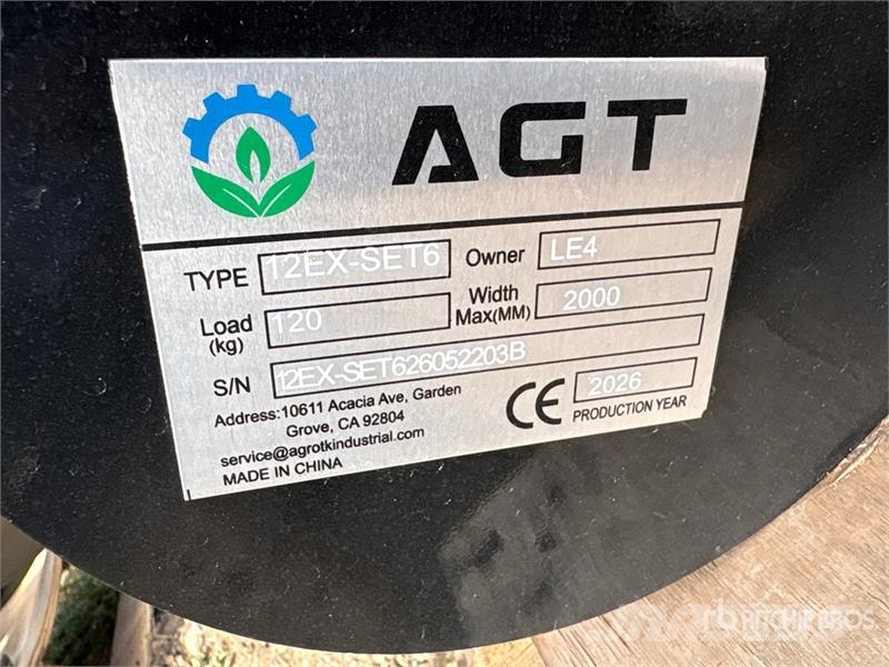 Quantity of (6) AGT 12EX-SET6 Mini Excavator Atta Drugi deli