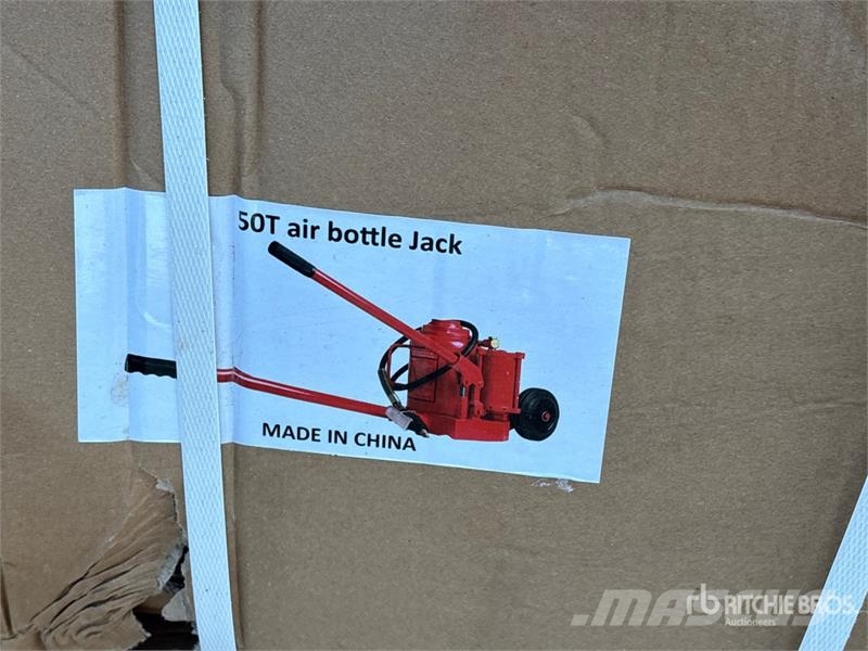  Quantity of (6)  BYT ABTJK50 50 ton Air/Hydraulic  مكونات أخرى