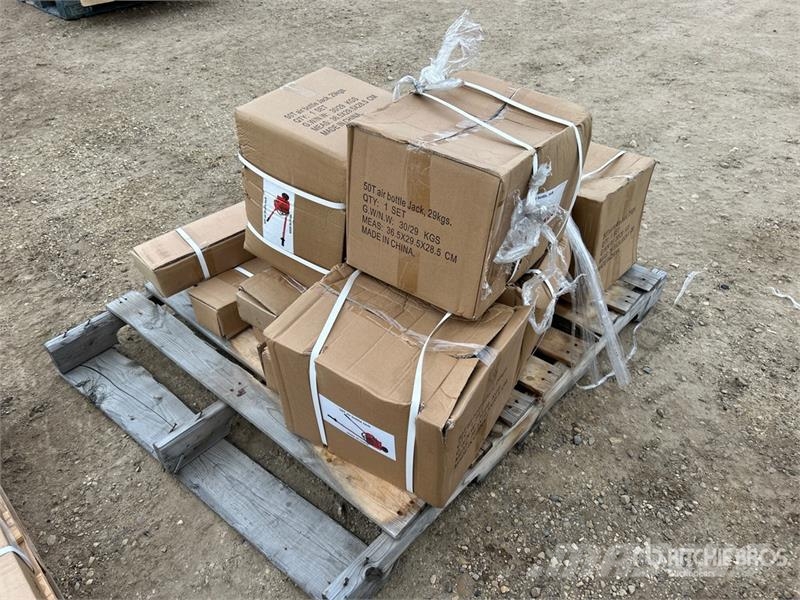  Quantity of (6)  BYT ABTJK50 50T Air/Hydraulic Bot مكونات أخرى